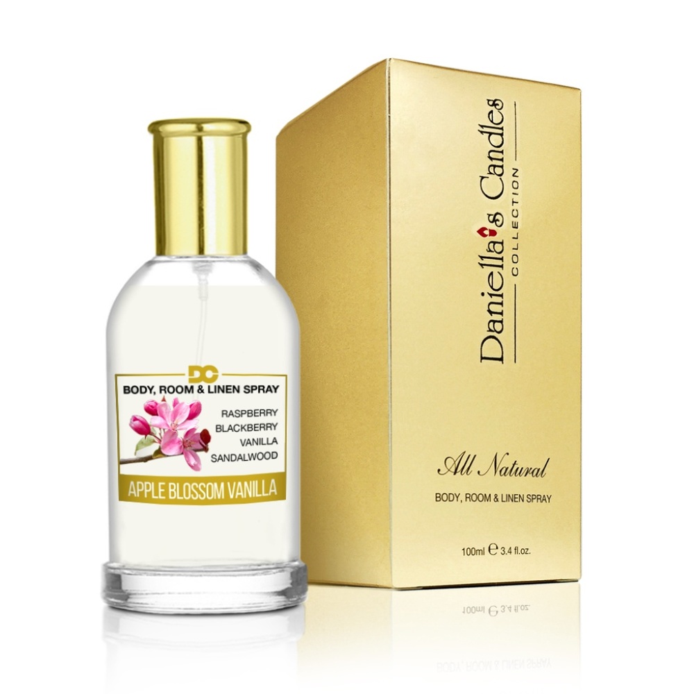 Apple Blossom & Vanilla - Body Fragrance Mist 100ml/3.4oz